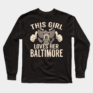 BALTIMORE Long Sleeve T-Shirt